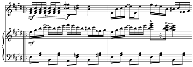 В обработке В. Конова «В огороде бел козёл» вслед за первозданной темой вступления композитор видоизменяет ритмическую и гармоническую формулы песни в стиле джазовых импровизаций