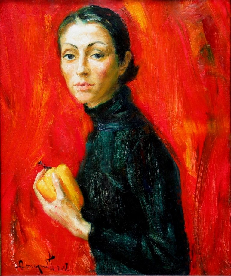 Рис. 9. П. Дольский. «Портрет Маши», 2002.