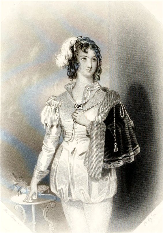 «Виола». Из книги-альбома «Стратфордская галерея, или Шекспировское сестричество» Г. Палмер (Palmer, 1859)