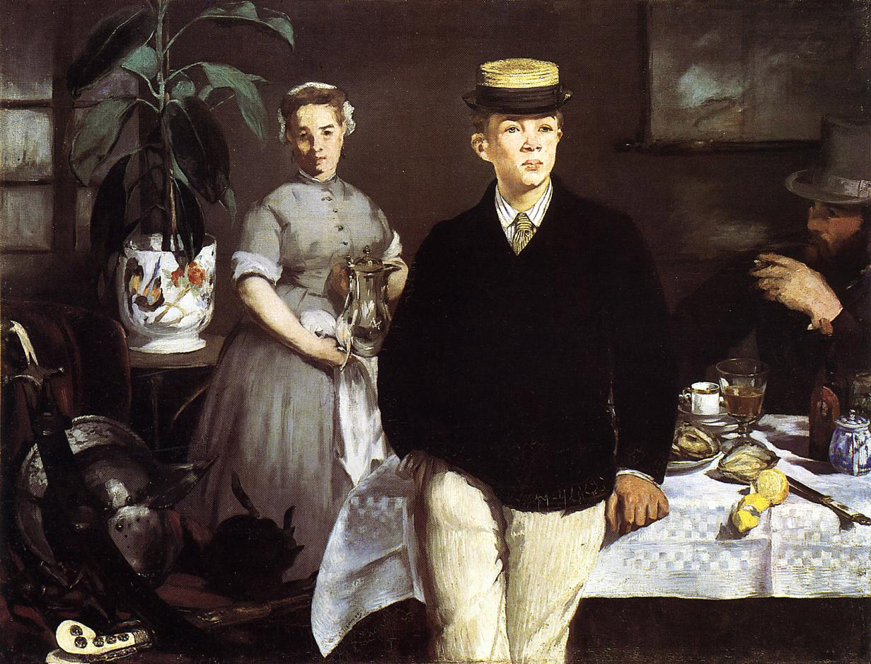Эдуард Мане. «Завтрак в студии» (1868)
